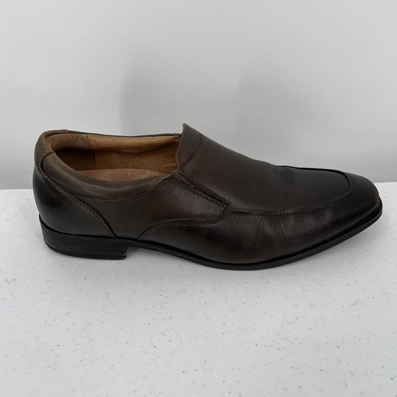 Vionic Sullivan Shoes Men\'s Loafer Slip On Size 11.5 US Brown Leather main image 5